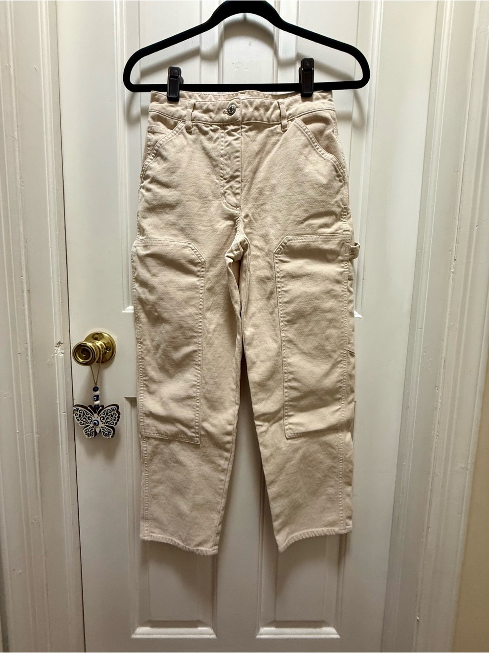 Aritzia Wilfred Free Brennan Utility Ankle Pants - GD Birch Cream 4 Gorpcore